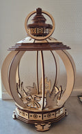 Lampe med julemotiver